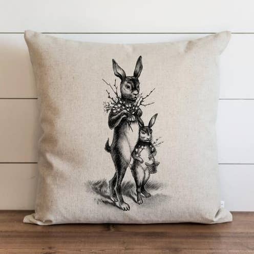 Vintage kaniner Kuddfodral för wholesale av Porter Lane Home