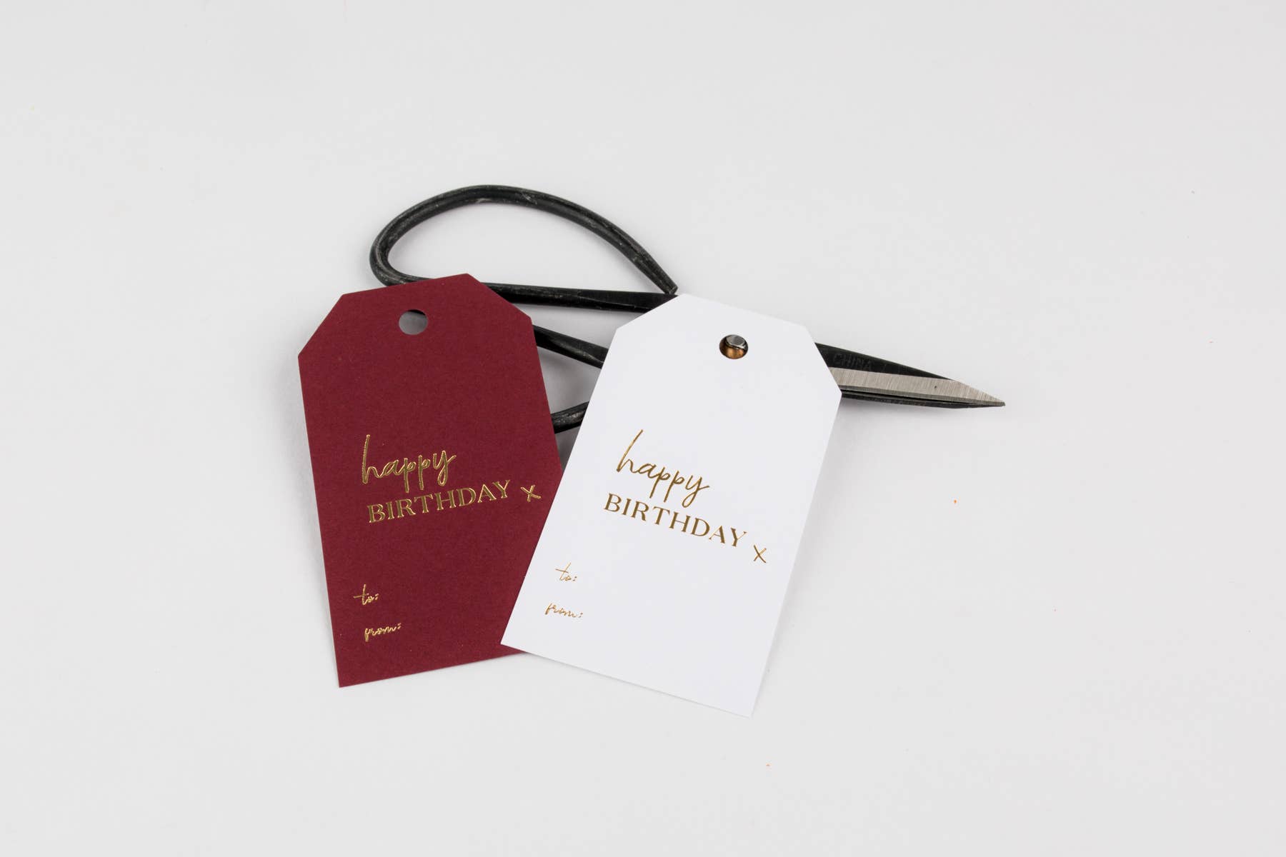 Wrinkle & Crease Paper Products - Wholesale Gift Tag - Happy Birthday Gift Tag1