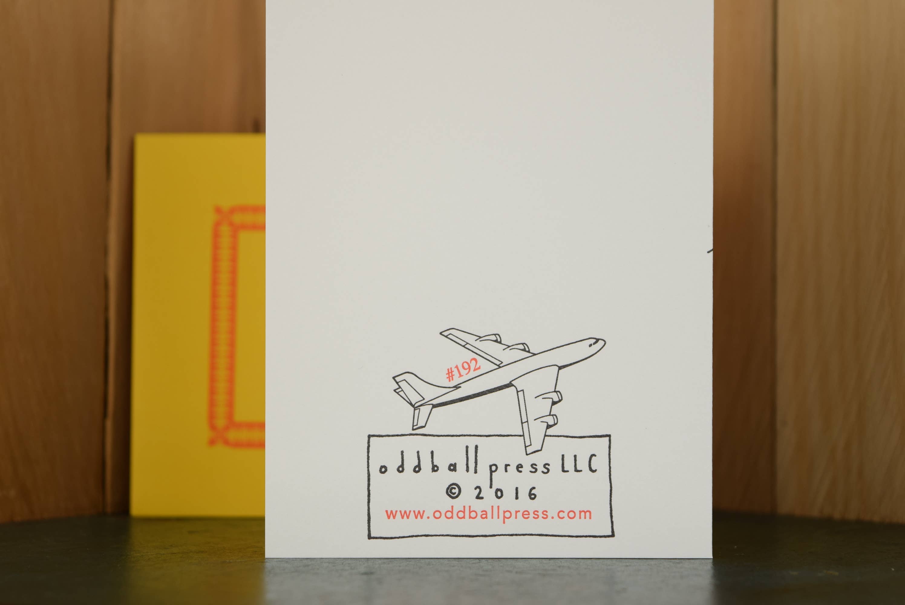 Oddball Press LLC - Wholesale Birthday Card - First Class Birthday Card3