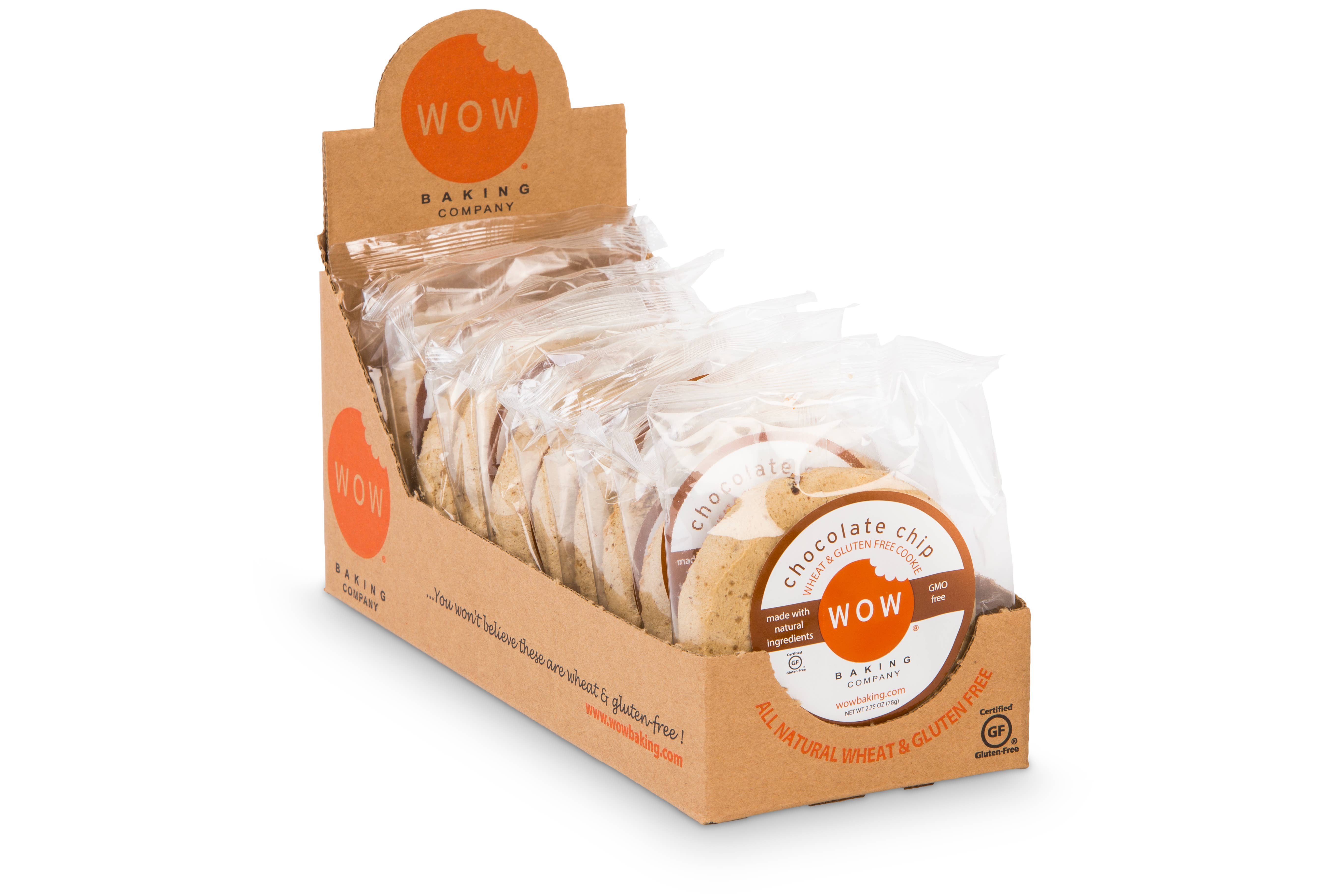 WOW Baking Company - Wholesale Cookie - Gluten-Free Chocolate Chip Cookie Bakery Singles1