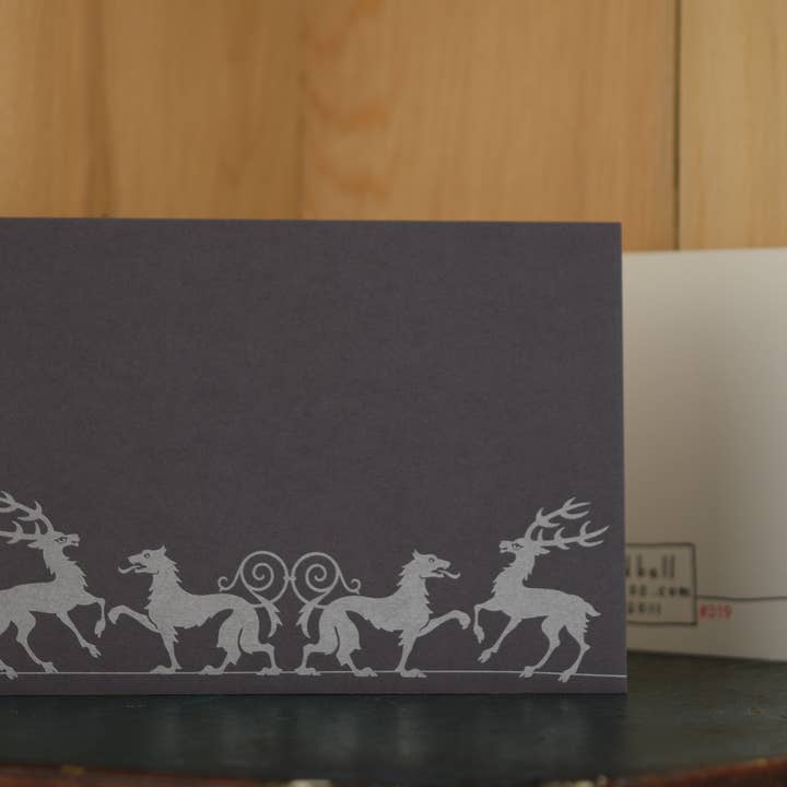 Oddball Press LLC - Wholesale Christmas Card - Joyeux Noel Card2