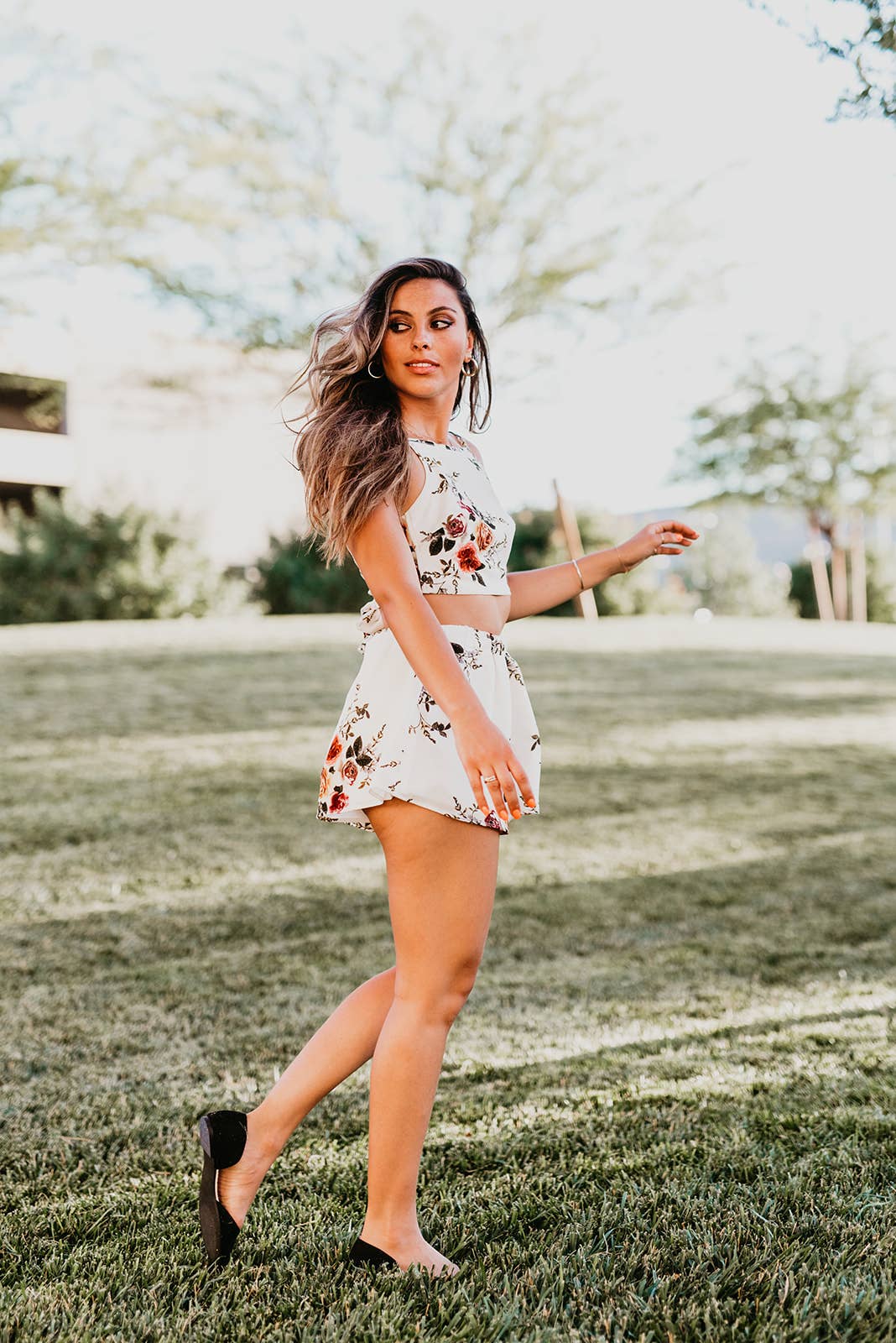 Rollasole – Engroshandel Flade sko - Dame – La Femme sorte spids ballerina4