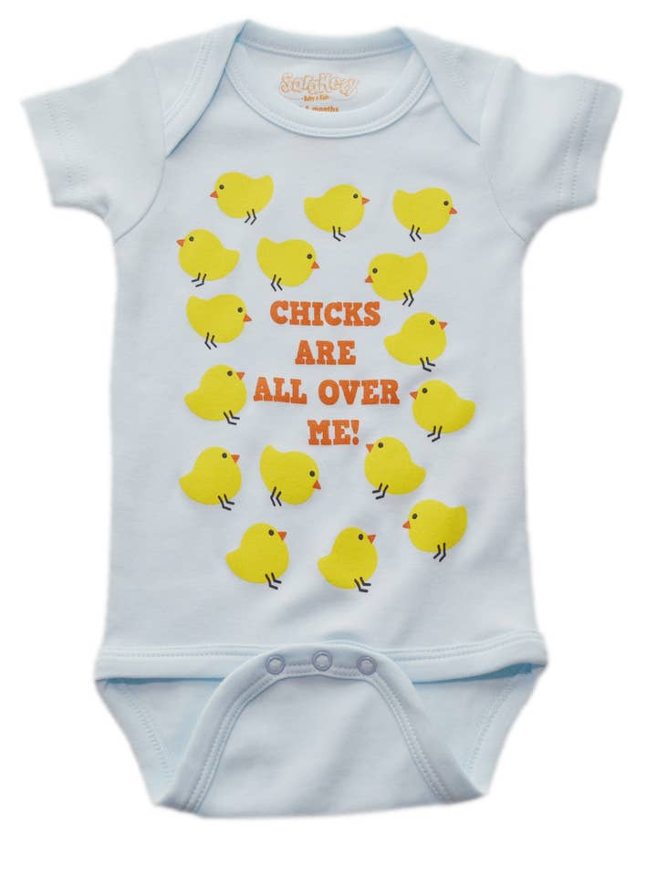 Tutina Chicks All Over 12-18 mesi per la vendita all'ingrosso da parte di Sara Kety Baby & Kids