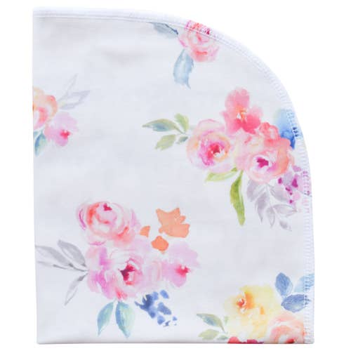 Baby/Kids Organic - Blanket - blooming garden - STANDARD for wholesale by Jennifer Ann