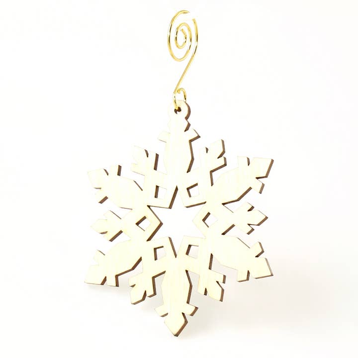 Décoration de flocon de neige étoile pour la vente par Green Tree Jewelry