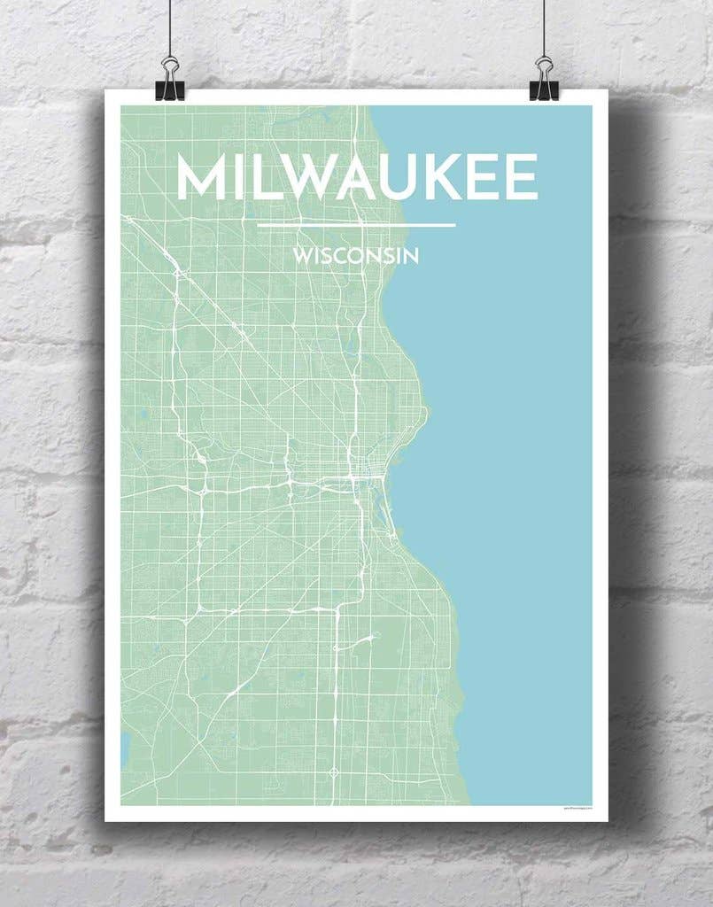 Point Two Design Group - Wholesale Map - Milwaukee City Map0