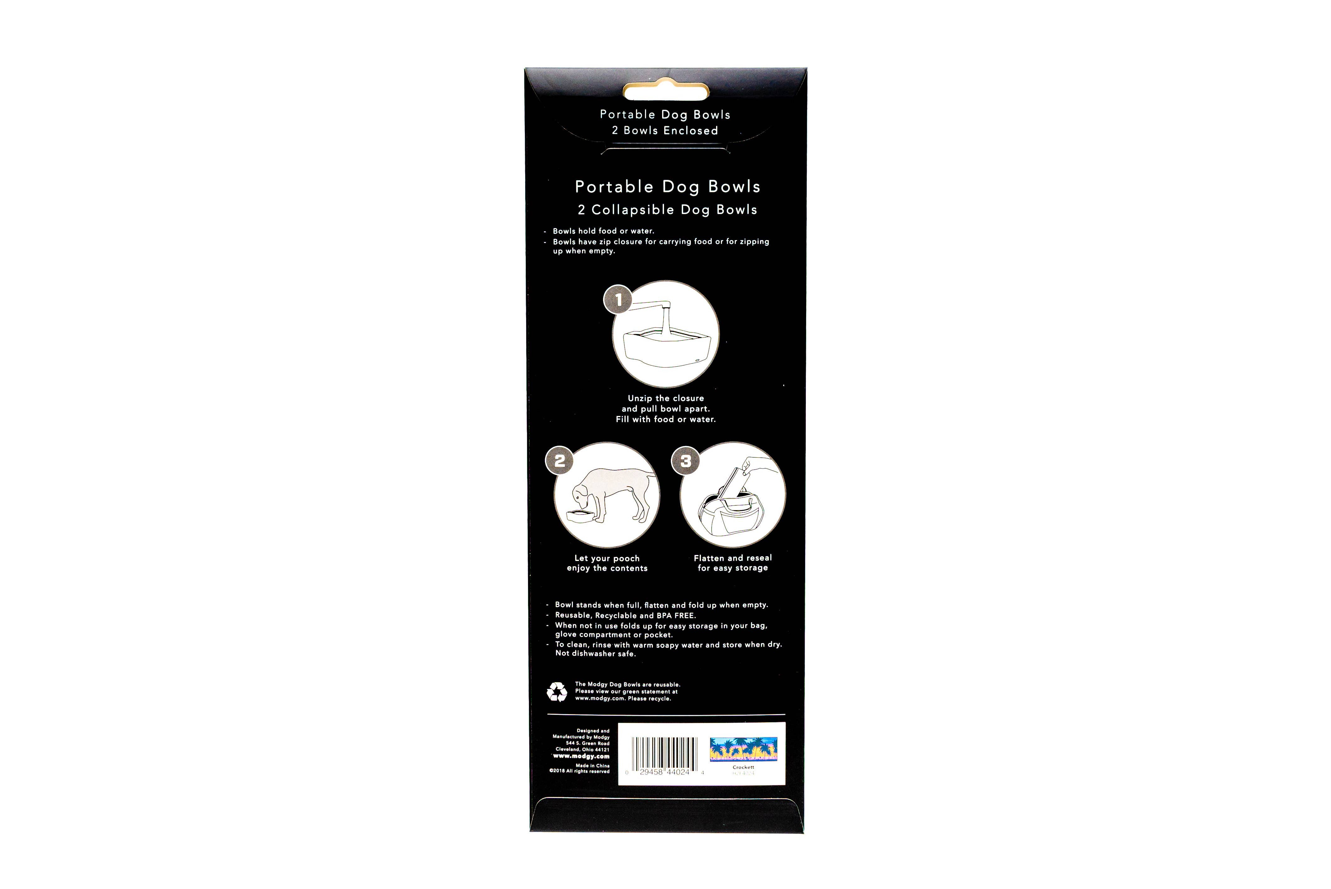 Modgy – Großhandel Futternapf – Katze/Hund – Crockett Hundenäpfe Tropical2