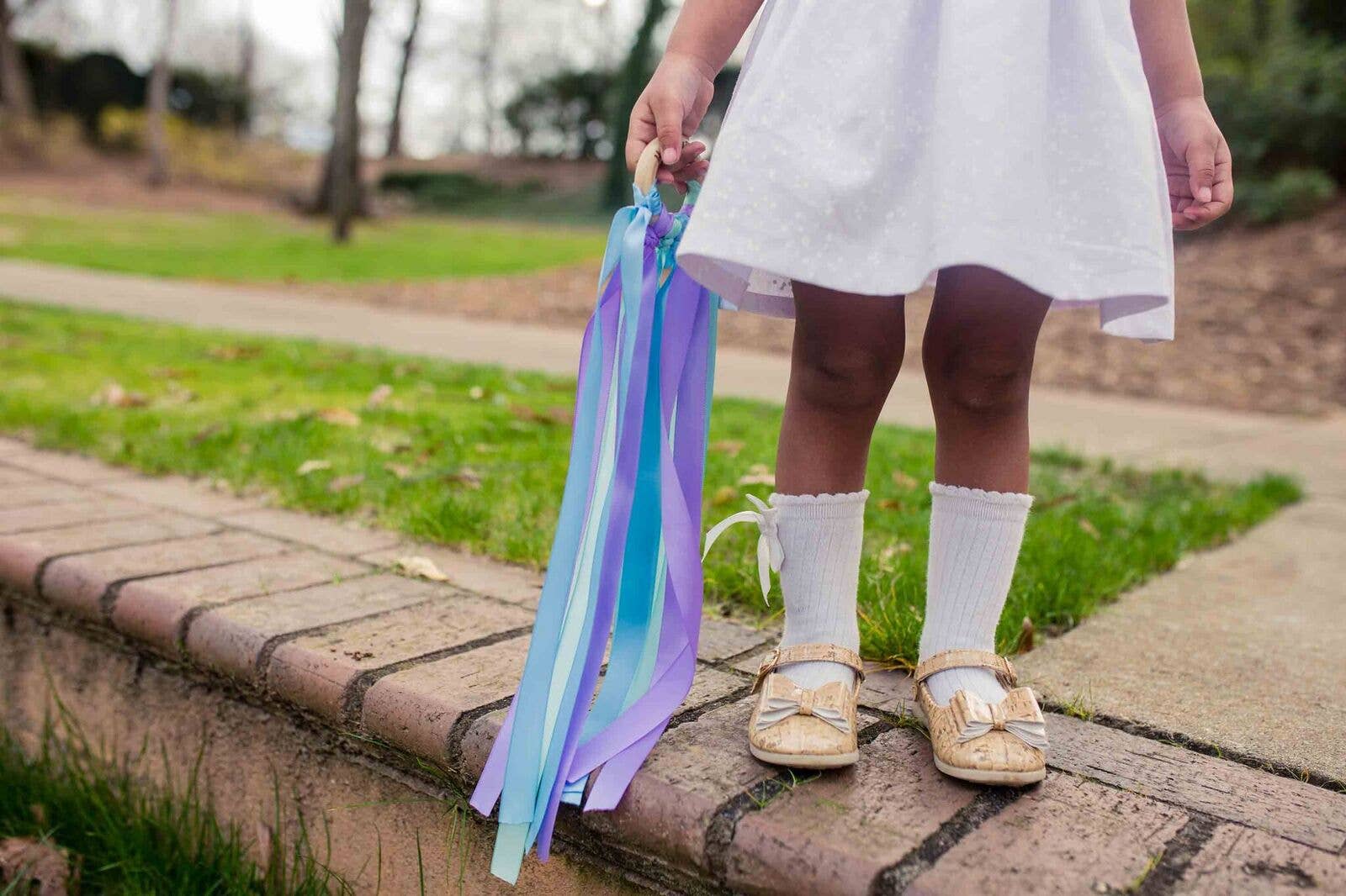 Mouse Loves Pig - Wholesale Toy Wand - Kids - Mermaid Ribbon Wand2