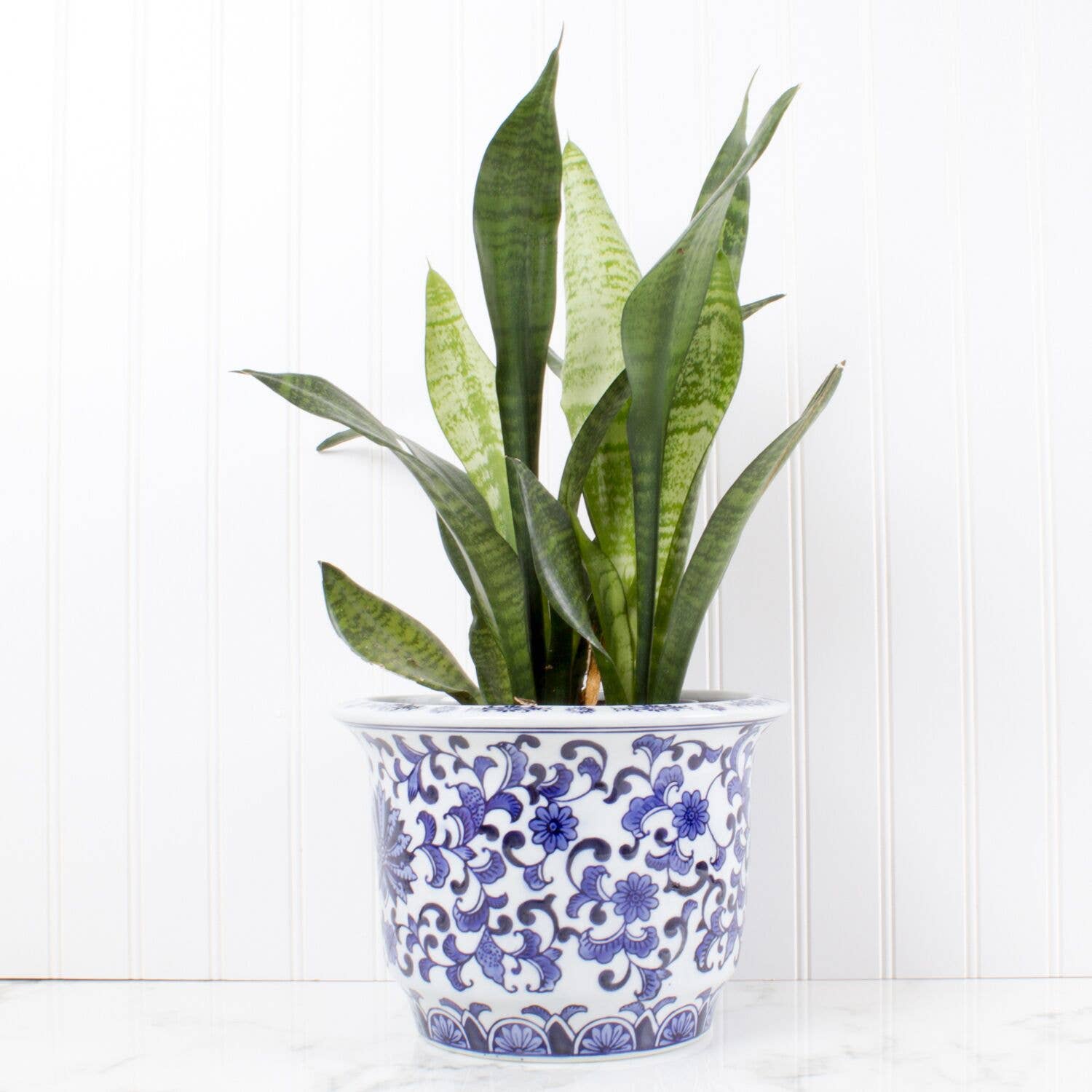 Wholesale Blue Chinoiserie Planter - Small for your store - Faire