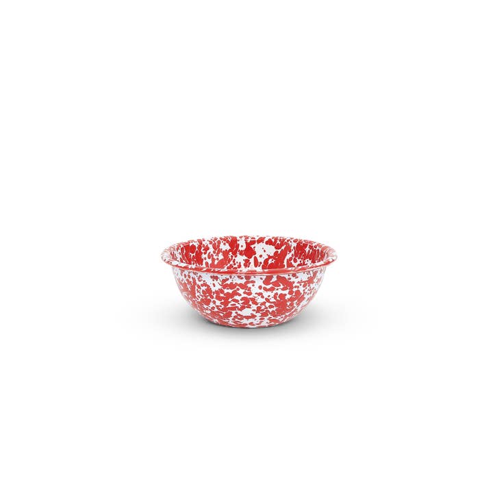 Crow Canyon Home - Wholesale Bowl - Splatter Enamelware 20 oz Cereal Bowl