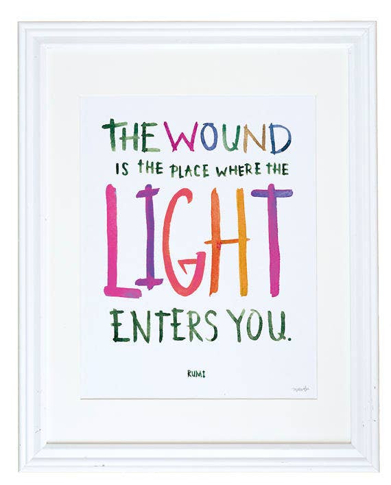 Meera Lee Patel - Wholesale Art Print - The Light Enters You Print0
