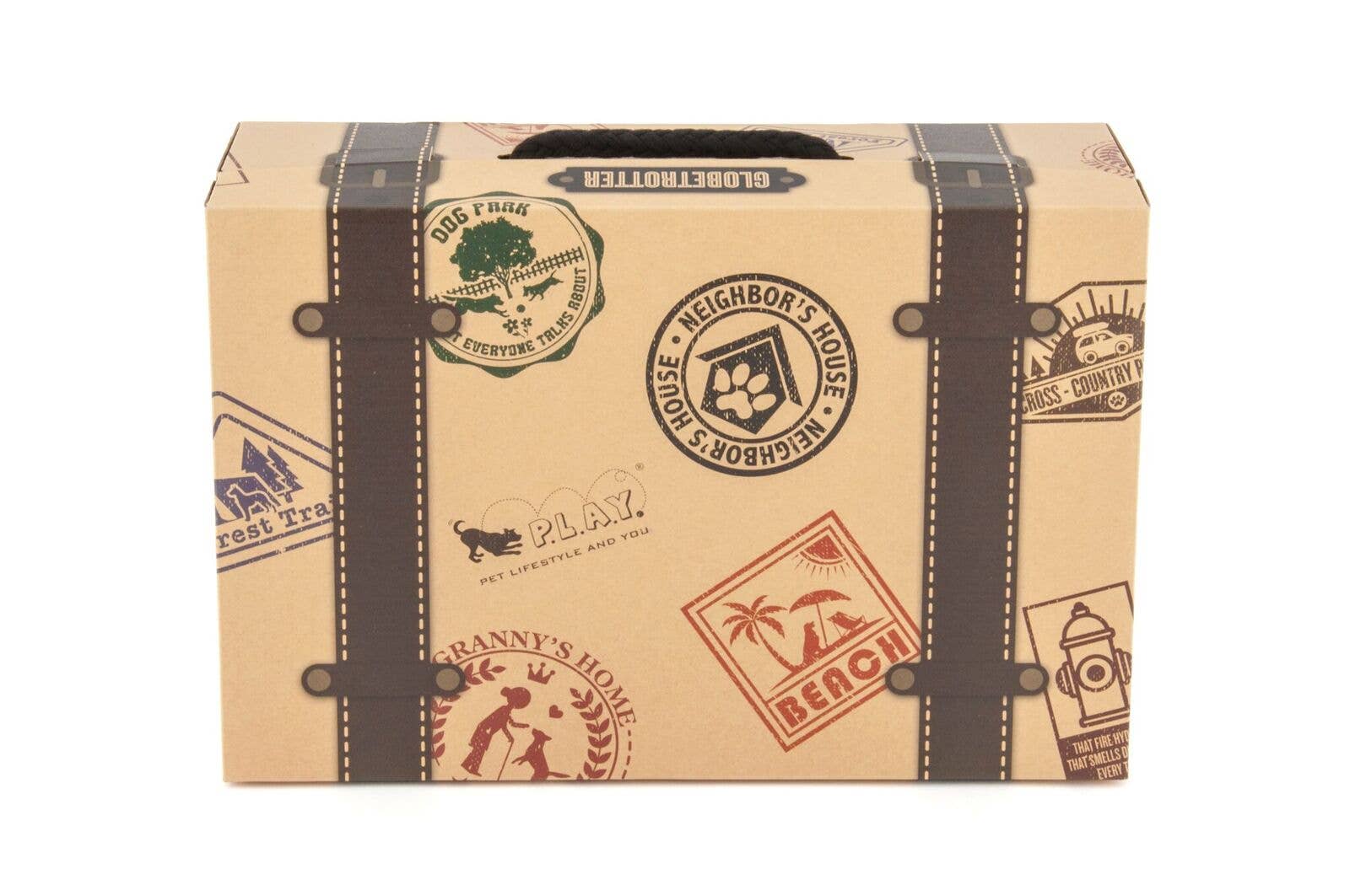 P.L.A.Y. Pet Lifestyle and You - Wholesale Pet Toy Set - Dog - Globetrotter Toy Set (15 pc with Display Box)6