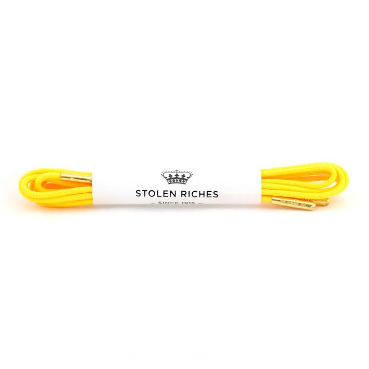 Huckleberry Yellow - Dress Shoelace for wholesale by Stolen Riches