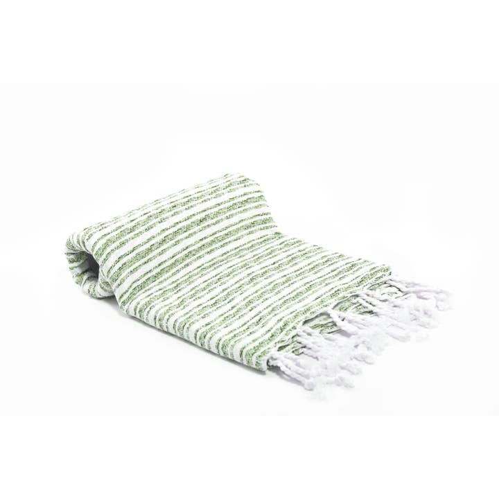 Grünes Melissa Pestemal Handtuch für den Großhandel von Buldano