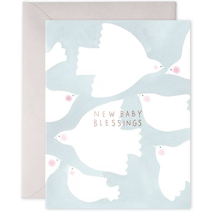 E. Frances Paper - Wholesale Baby Card - Baby Blessings | New Baby Shower Greeting Card