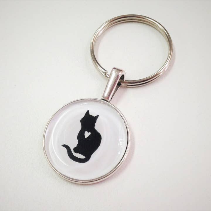 Keychain - Kitty Love for wholesale by Tanner Glass