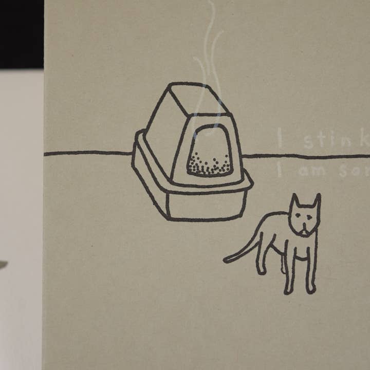 Oddball Press LLC - Wholesale Everyday Greeting Card - Stink Card1