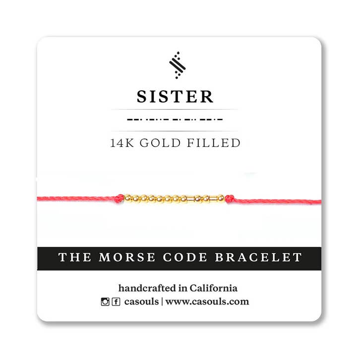 "Sister" Adjustable Bracelet for wholesale by CA Souls