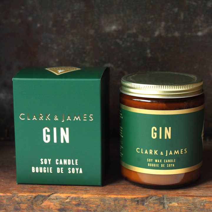 Dot & Lil - Wholesale Jar/Filled Candle - Gin Soy Candle