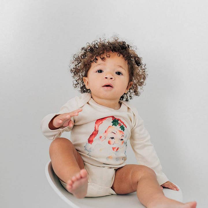 Urban Baby Co. - Wholesale Bodysuit (Non-Footed) - Baby - I Believe Santa Claus Organic Baby Onesie & Toddler Tee4