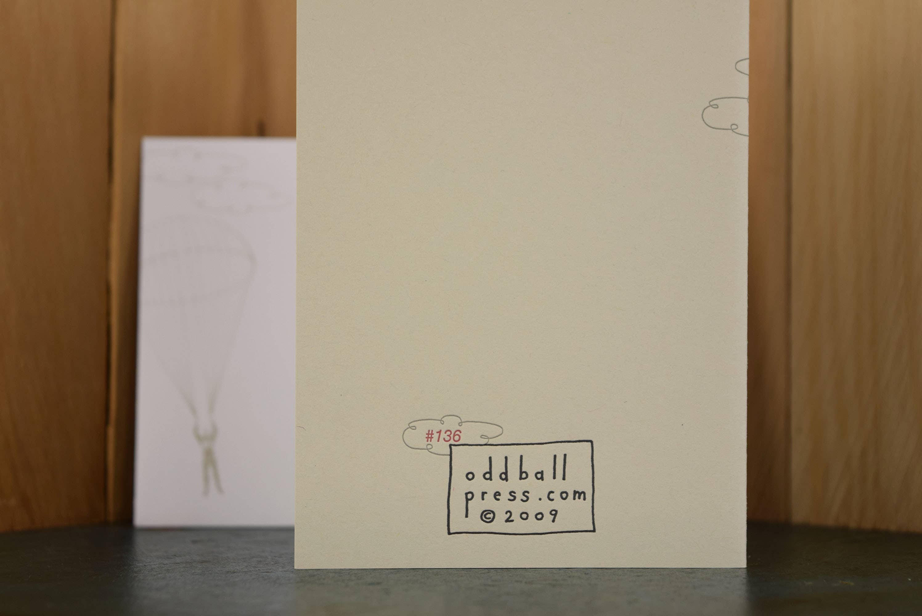 Oddball Press LLC - Wholesale Retirement Card - Splat Card3