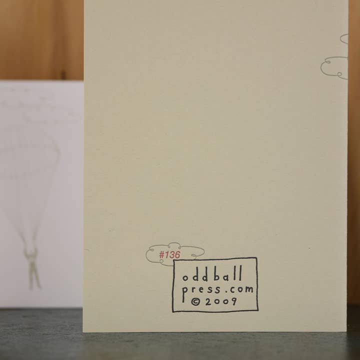 Oddball Press LLC - Wholesale Retirement Card - Splat Card3