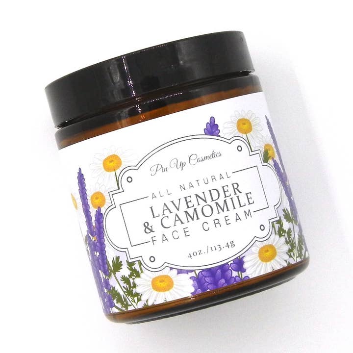 Creme facial de lavanda e camomila por atacado de Pin Up Cosmetics
