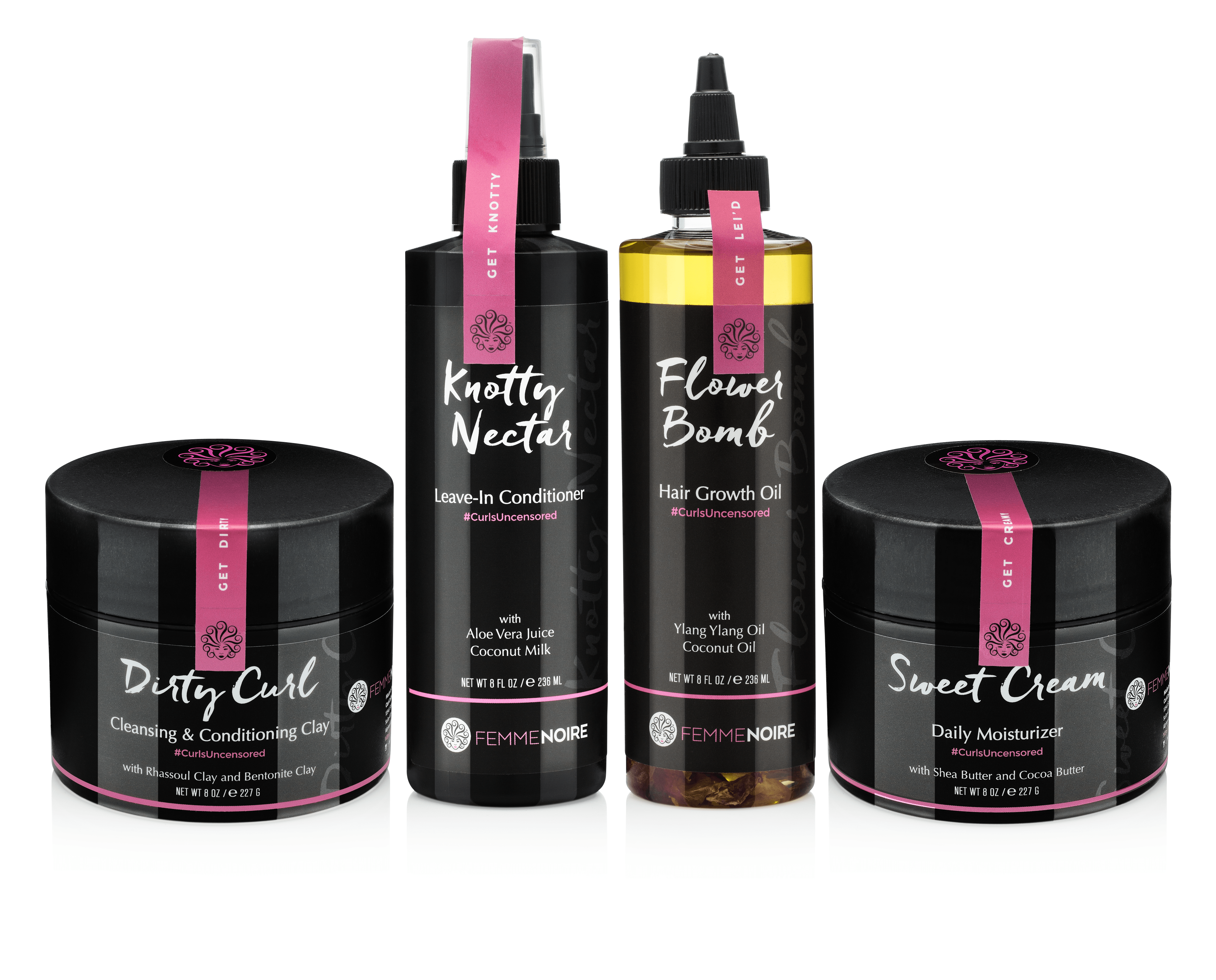 FEMME NOIRE - Wholesale Hair Leave-In Conditioner - Knotty Nectar Leave-In Conditioner2