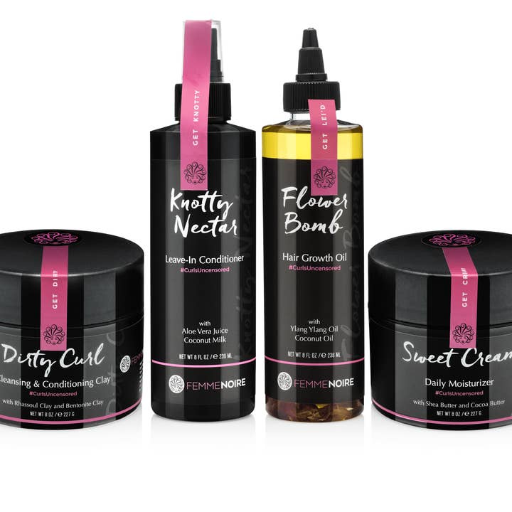 FEMME NOIRE - Wholesale Hair Leave-In Conditioner - Knotty Nectar Leave-In Conditioner2