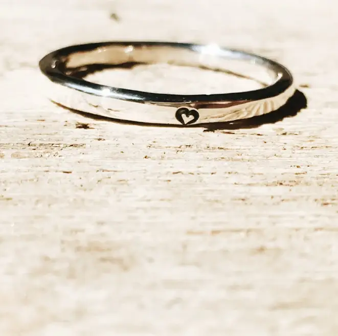 loving anvil - Wholesale Band/Stacked Ring - Simple Modern Promise Ring3