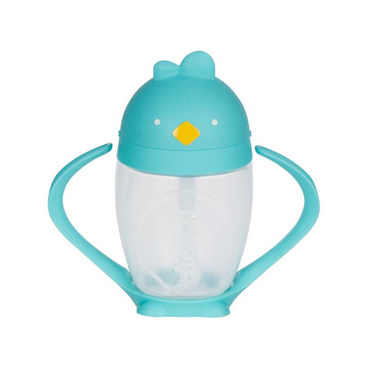 Lollaland - Wholesale Drinking Glass/Cup - Kids & Baby - 24 Lollacups - Full Case with Cool Turquoise1