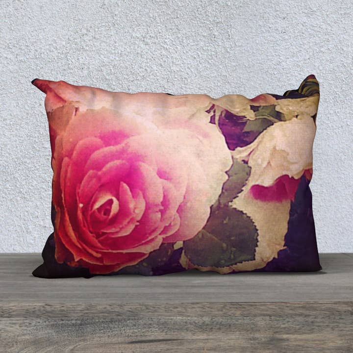 "Roses" Pillow Case II for wholesale by Menen Pictures Shop