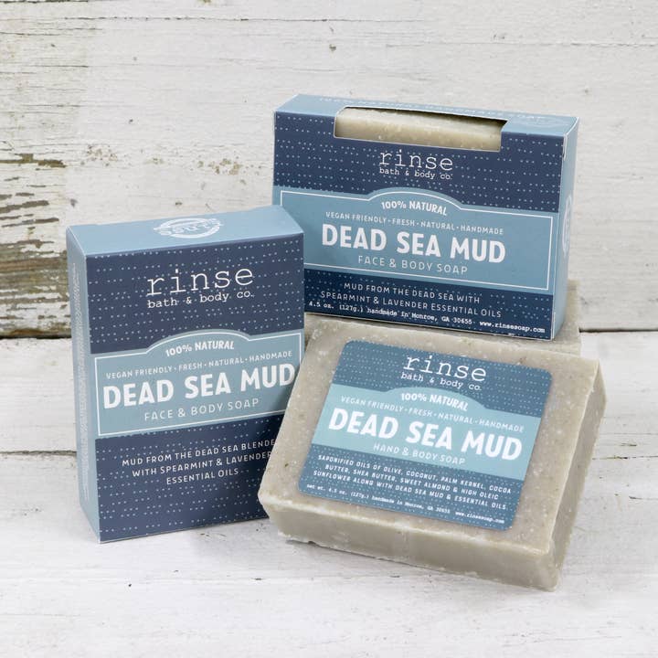 Rinse Bath Body Inc - Wholesale Bar Soap - Soap - Dead Sea Mud | Natural Bar Soap | Face Wash4