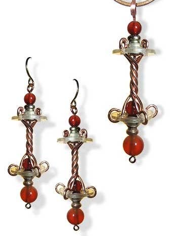 Dynamoset - Carneool voor wholesale door LeDanse Limited Edition Jewelry