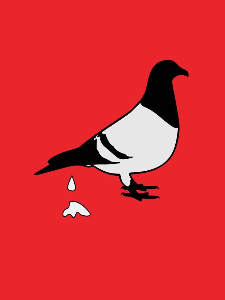 Flying Rat Card for wholesale by Pinky Weber