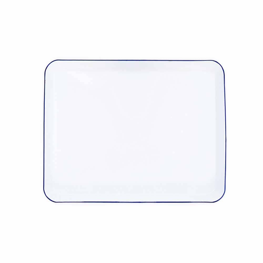 Crow Canyon Home - Wholesale Baking Sheet/Mat - Vintage Enamelware Large Rectangle/Jelly Roll Tray1
