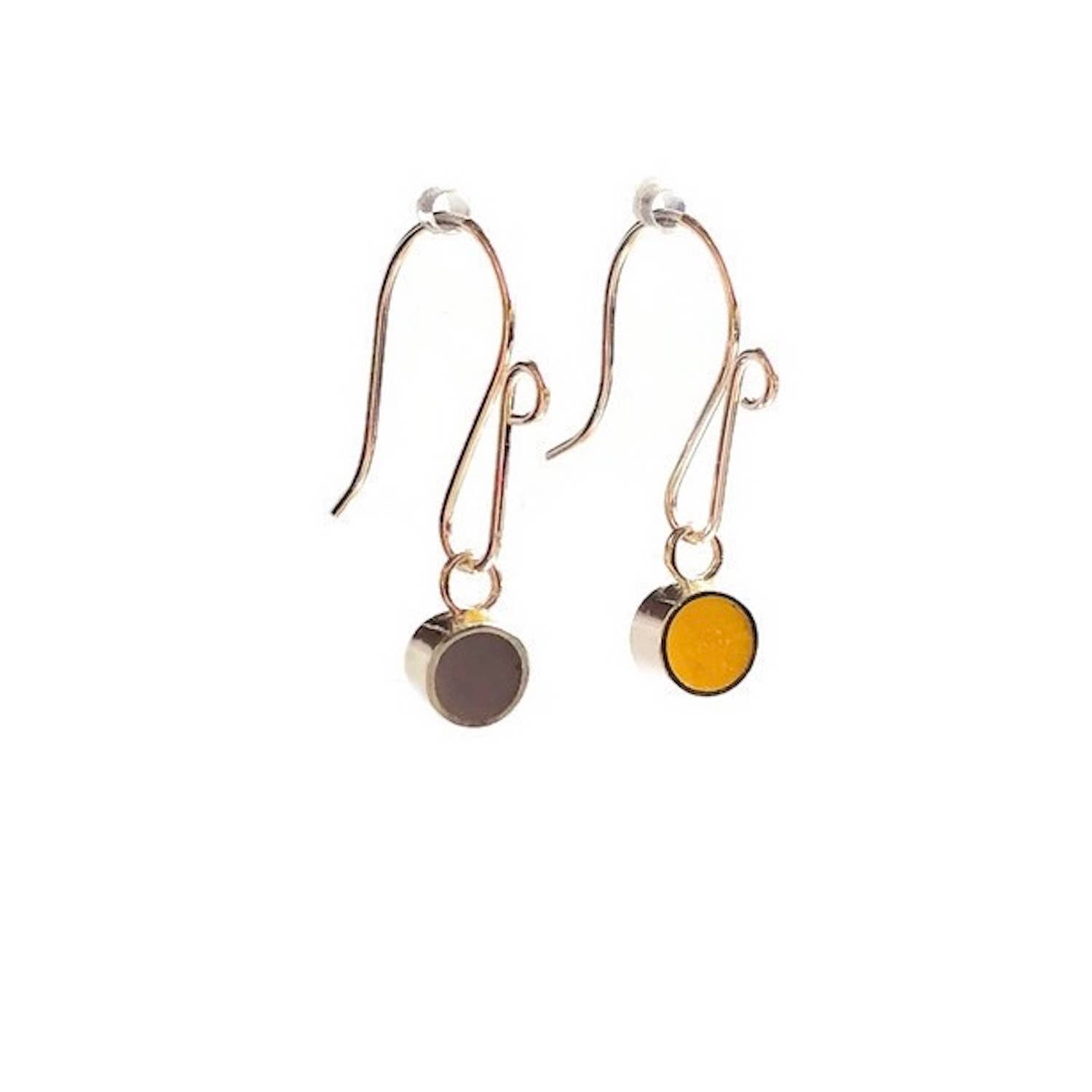 2 in 1 Reversible dots - Yellow and Gray for wholesale on Faire3