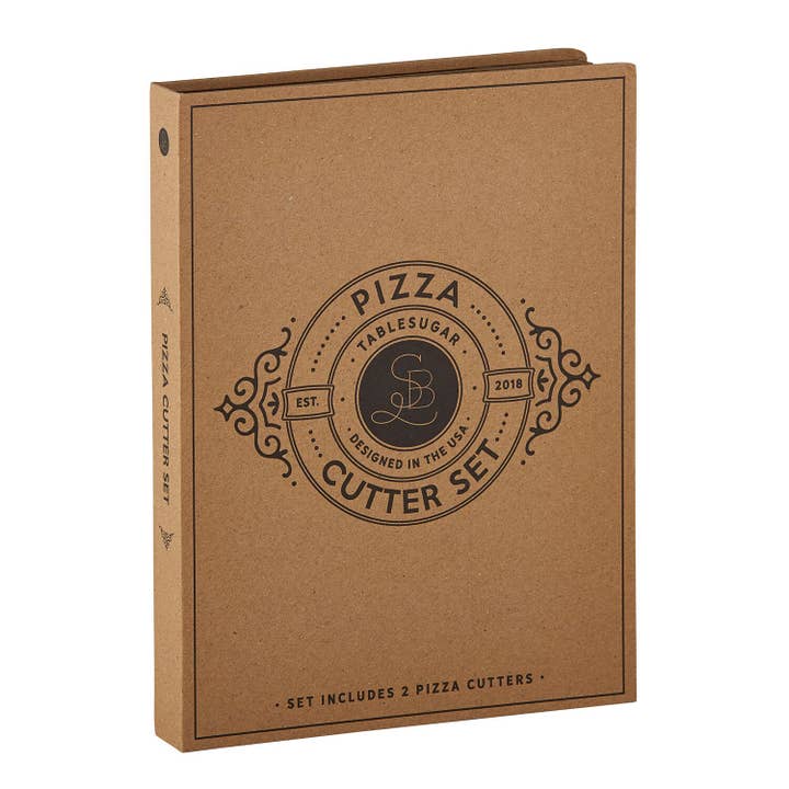 Santa Barbara Design Studio by Creative Brands - Wholesale Pizza Wheel - Pizza Cutter Book Box