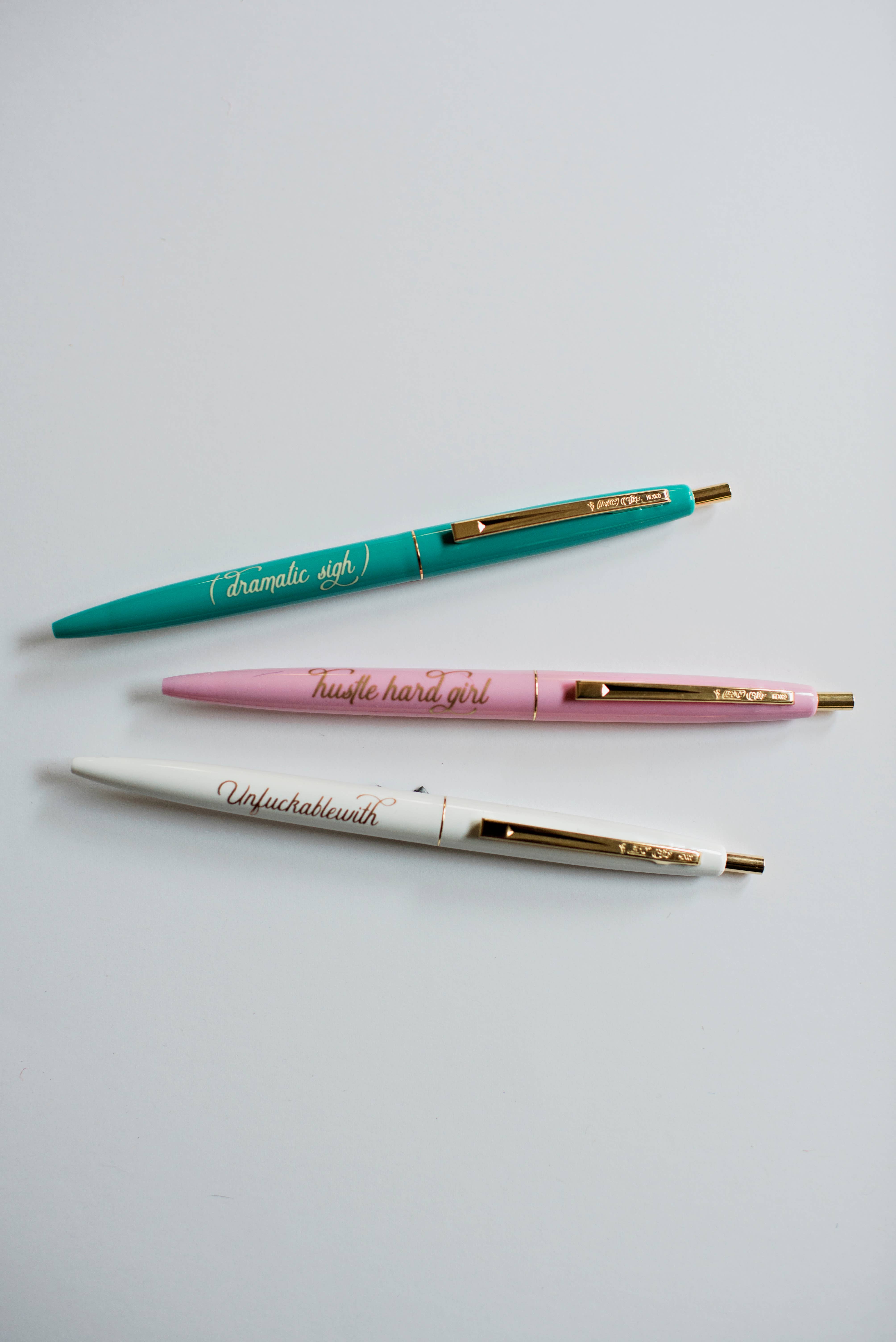 Tiramisu Paperie – wholesale Pen – Funny Snarky Pen for work, Bic© Pen1