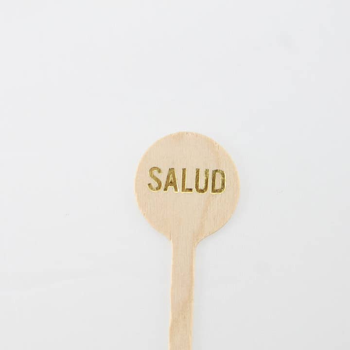 Tulle and Twig – wholesale Drink stirrer – Salud Wooden Drink Stirrers