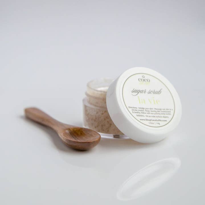 Coco La Vie Home Fragrance + Apothecary - Wholesale Body Scrub/Exfoliant - 1 oz Sugar Scrub Travel Size1