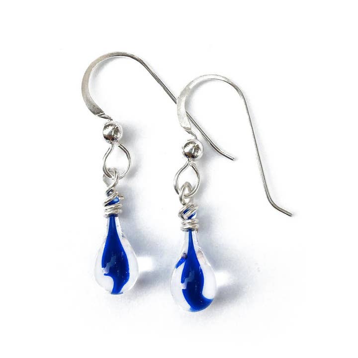 Sundrop Jewelry - Wholesale Dangle Earrings - Demi Glass Teardrop Earrings19
