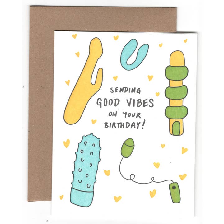 Bday Vibes for wholesale by Power and Light Press