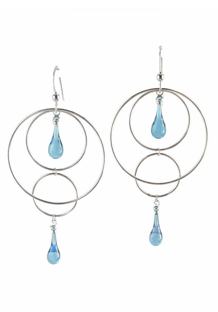 Sundrop Jewelry - Vente Boucles d'oreilles pendantes - Boucles d'oreilles Orbital Motion - Large6