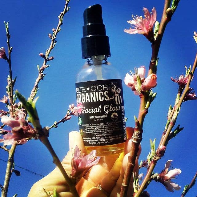 BEE-OCH Organics - Wholesale Facial Oil - Organic Facial Oil - Daily AM Moisturizer - 50mL Glass Pump2