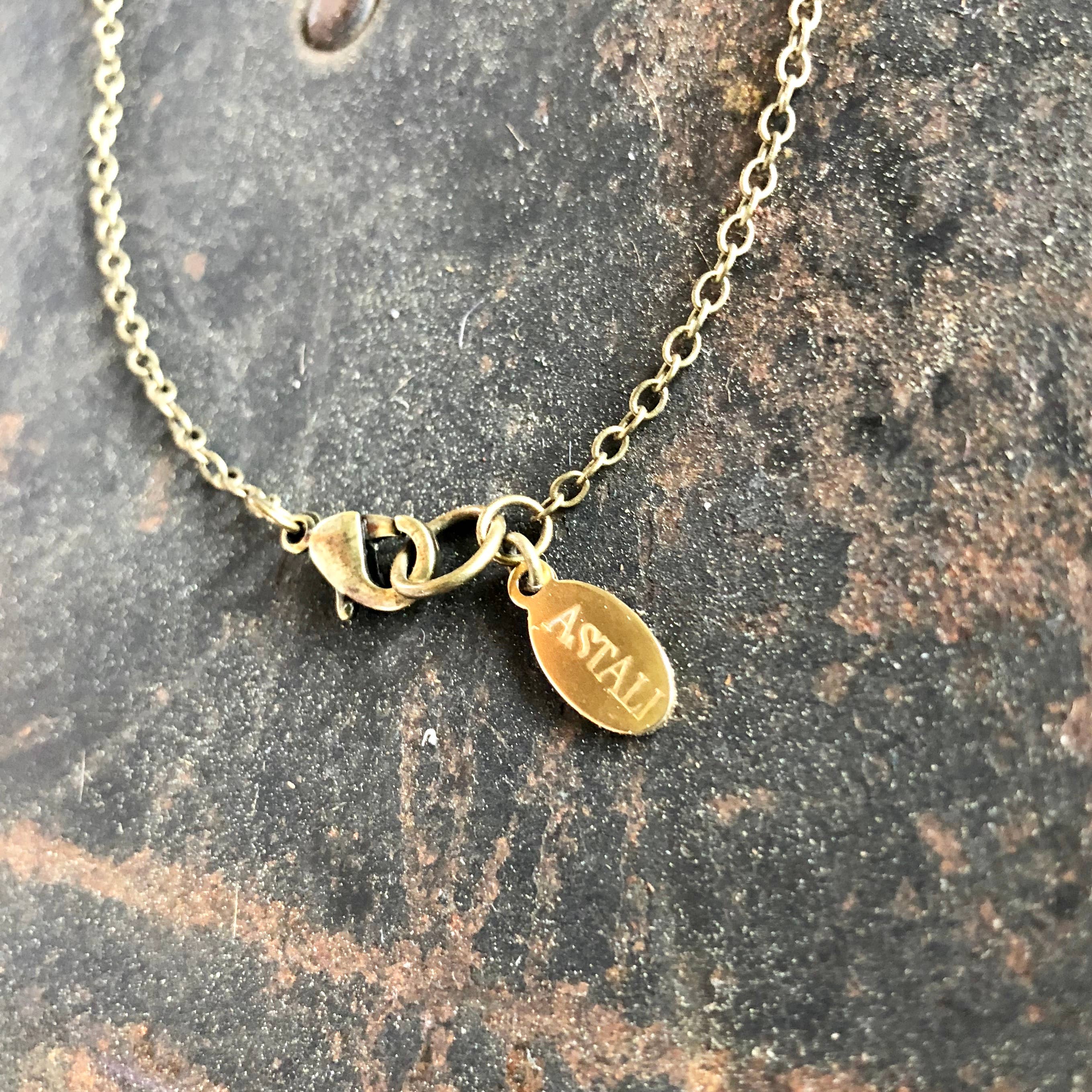 ASTALI - Wholesale Pendant/Charm Necklace - Taurus Zodiac Sign Necklace, Astrology Token, Coin Necklace4