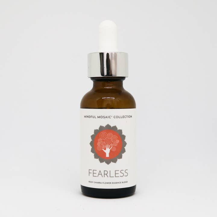 Fearless - Root Chakra Flower Essence Remedy for wholesale by Mindful Mosaic
