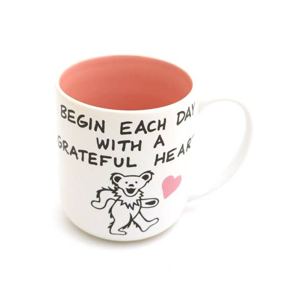 Lenny Mud - Wholesale Coffee Mug - Grateful Dead Heart Mug