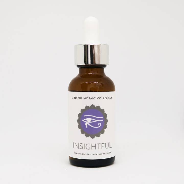 Intuitive - Third Eye Flower Essence Remedy for wholesale by Mindful Mosaic