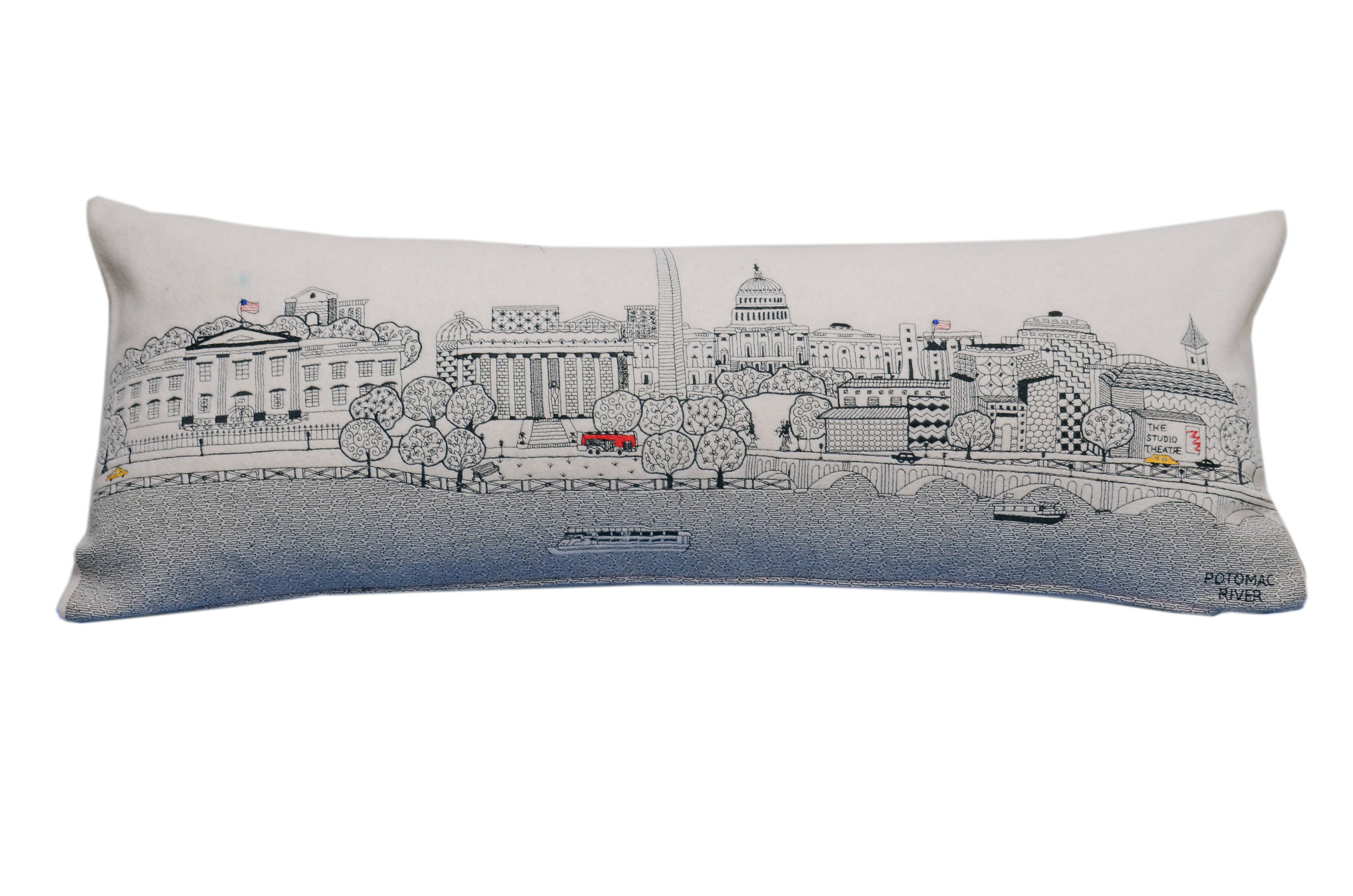 Beyond Cushions Corporation – Engroshandel Lændepude – 35 „x 14" dronning Washington DC pude1